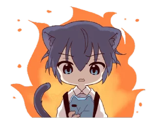 ⭐ emoji ૮꒰ ｡っ -｡꒱ఎ   ⃝@mewsticks ⊹  ◜ ♡  𝅭 Telegram sticker 9 of 24