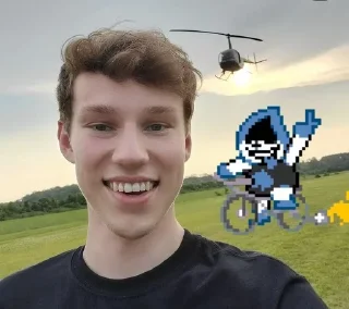 Sticker from Nolan and Lancer!!!