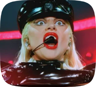 😨 emoji ladygagaa Telegram sticker 1 of 32