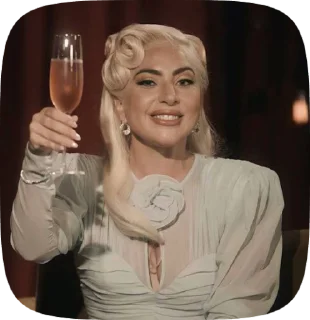 🥂 emoji ladygagaa Telegram sticker 17 of 32