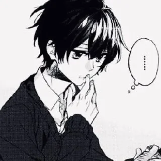 Sticker from Sasaki to Miyano 💔