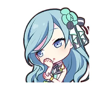 Sticker from Хиномори Шизуку @Bombamiau
