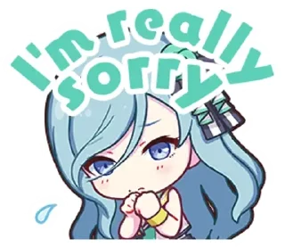 Sticker from Shizuku Hinomori | @muumaru