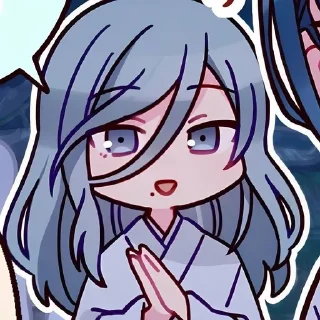 Sticker from hinomori shizuku