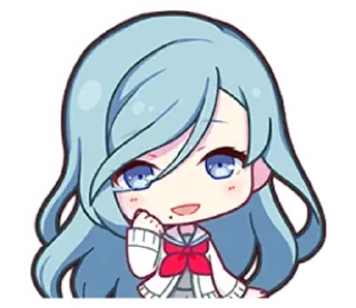 Sticker from shizuku hinomori.