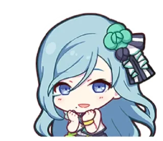 Sticker from Хиномори Шизуку @Bombamiau