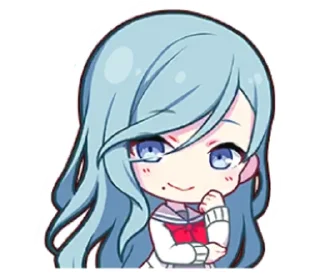 Sticker from shizuku hinomori.