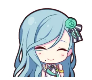 Sticker from shizuku hinomori.