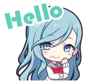 Sticker from Shizuku Hinomori | @muumaru