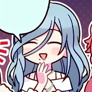 Sticker from hinomori shizuku