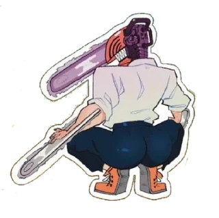 🥵 emoji 🥵мемзопила🥵 Telegram sticker 8 of 12