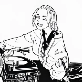 🤩 emoji майки“ ( чб версия ) @bnlomm Telegram sticker 22 of 31