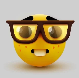 🤓 emoji хуйня какая-то Telegram sticker 2 of 38
