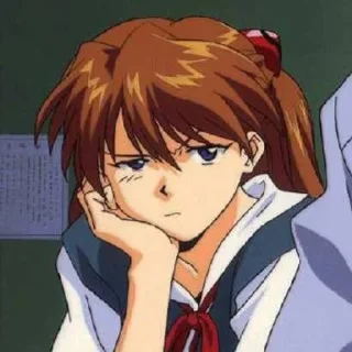 Sticker from Asuka Langley Souryuu