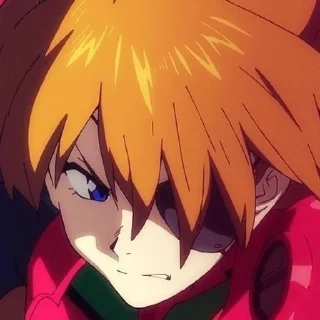 Sticker from Asuka Langley