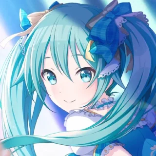 Sticker from • | Miku by @stickersaii