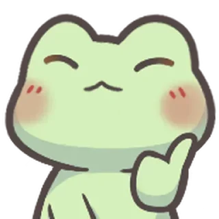 🐸 emoji @stickery ' @emodzy Telegram sticker 11 of 41