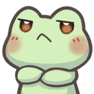 🐸 emoji @stickery ' @emodzy Telegram sticker 9 of 41