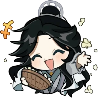 Sticker from tgcf x genshin @qqwelj