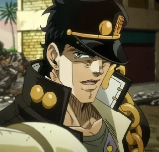 😉 emoji Jotaro Kujo (3 part) Telegram sticker 5 of 26