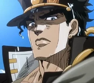 😑 emoji Jotaro Kujo (3 part) Telegram sticker 3 of 26