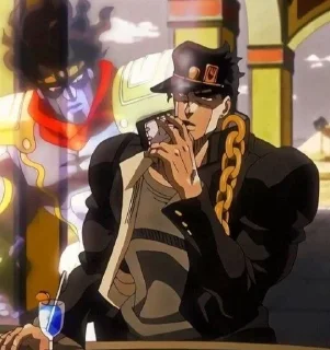 🚬 emoji Jotaro Kujo (3 part) Telegram sticker 8 of 26