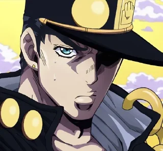 😤 emoji Jotaro Kujo (3 part) Telegram sticker 6 of 26