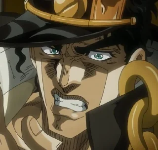 😡 emoji Jotaro Kujo (3 part) Telegram sticker 16 of 26