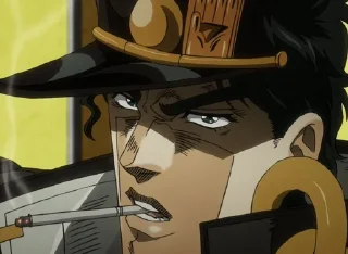 🚬 emoji Jotaro Kujo (3 part) Telegram sticker 17 of 26