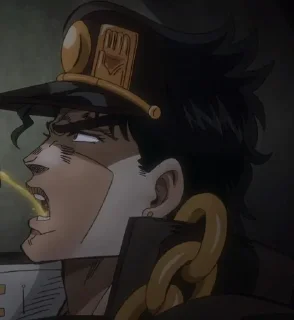 🧃 emoji Jotaro Kujo (3 part) Telegram sticker 14 of 26