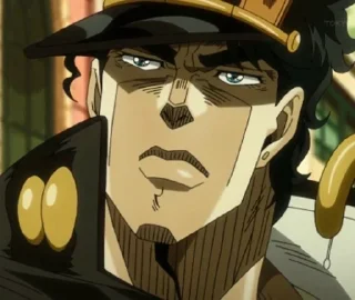🤨 emoji Jotaro Kujo (3 part) Telegram sticker 2 of 26