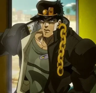 😠 emoji Jotaro Kujo (3 part) Telegram sticker 15 of 26