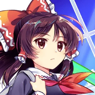 Sticker from touhou lostword