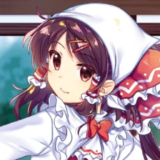 Sticker from touhou lostword