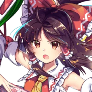Sticker from touhou lostword