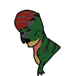 Sticker from Дино стикеры