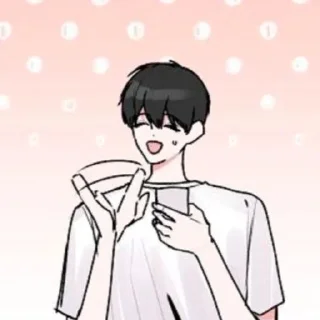 Sticker from Не плачьте, Сонбэ! (2)