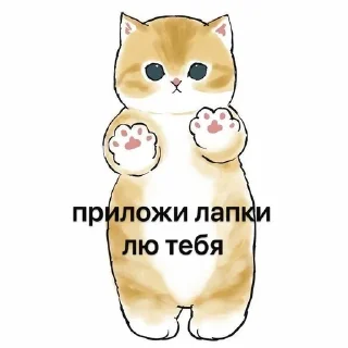 Sticker from котики-бегемотики