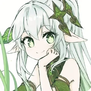🌟 emoji Нахида @tyttipointererestno @ponchik000 Telegram sticker 16 of 52