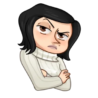 🧐 emoji Coraline Telegram sticker 7 of 12