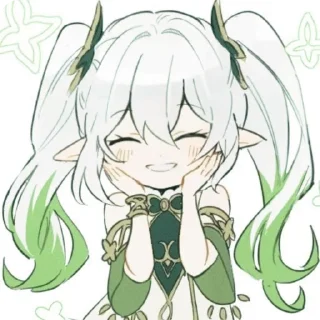 🌟 emoji Нахида @tyttipointererestno @ponchik000 Telegram sticker 4 of 52
