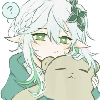 🌟 emoji Нахида @tyttipointererestno @ponchik000 Telegram sticker 15 of 52