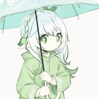 🌟 emoji Нахида @tyttipointererestno @ponchik000 Telegram sticker 14 of 52