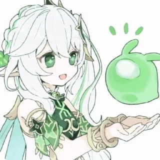 🌟 emoji Нахида @tyttipointererestno @ponchik000 Telegram sticker 8 of 52