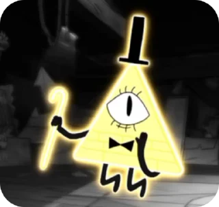 🎩 emoji Билл Шифр Telegram sticker 17 of 53