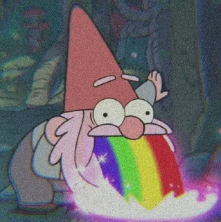 Sticker from gravity falls