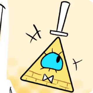 Sticker from Deity!Bill [ @smileyymc ]