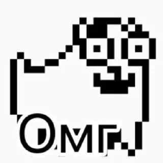 Sticker from Undertale