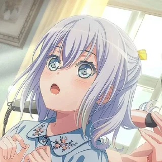 Sticker from Mashiro. | by: @arolinrsticker