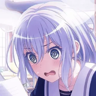 🌟 emoji Mashiro. | by: @arolinrsticker Telegram sticker 24 of 30